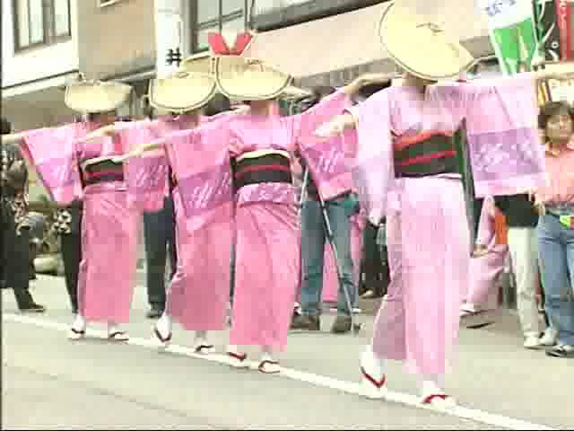 おわら西新町夕方女踊り1