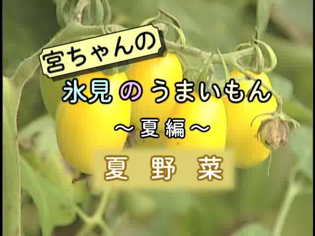 地産地消啓発番組「氷見のうまいもん 2006 夏」