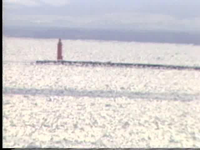 網走港の流氷