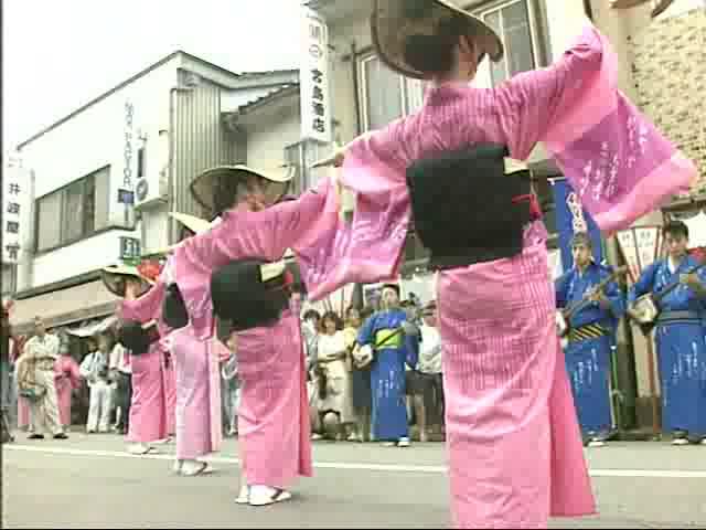 おわら西新町夕方女踊り2