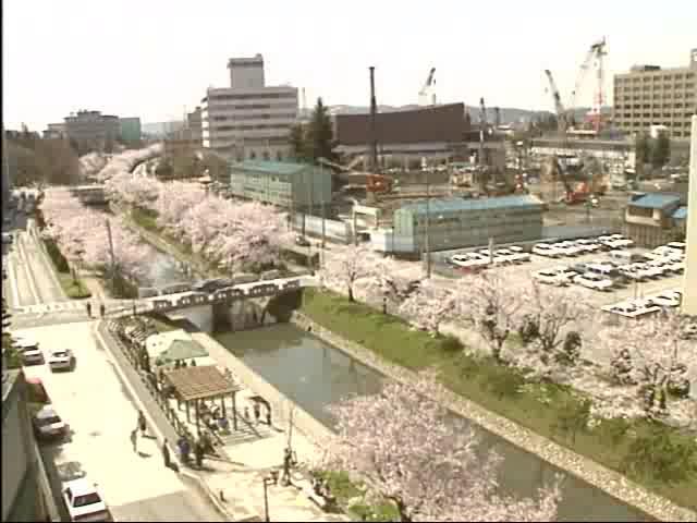 ’90花の松川の俯瞰