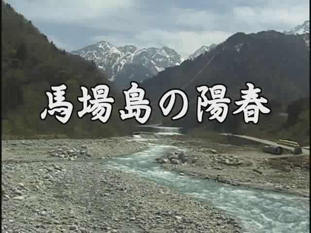 馬場島の陽春 | 平成17年度「ふるさと発見！ビデオコンテスト」奨励賞