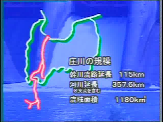 庄川と人々の暮らし 資料編 1 庄川の長さ・面積