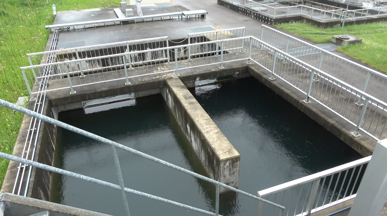 きょう土のすがた　松島浄水場3（着水井）
